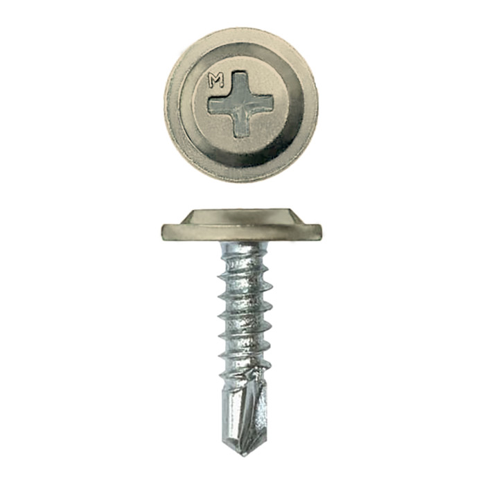 Саморез ПШС Daxmer Pro 4,2х16 (1000 шт) шлиц PH2 RAL 1015